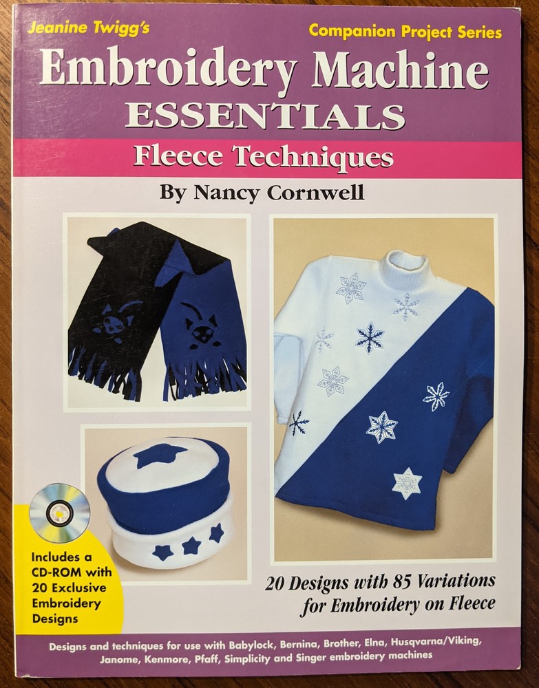 Embroidery Machine Essentials Bk